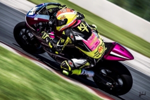 Kaleb De Keyrel- Rider for the Robem Engineering Team in MotoAmerica's Twins Cup Series