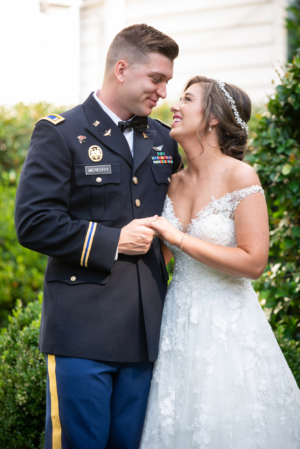 Real Bride Callie Meredith: Planning Her Wedding During the Pandemic, and Being a Military Spouse
